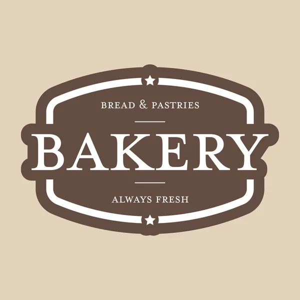 Bakery vintage stamp sign — Stock Vector