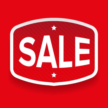 Satılık etiket etiket vektör