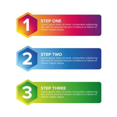 Bir iki üç düğme ilerleme çubuğu