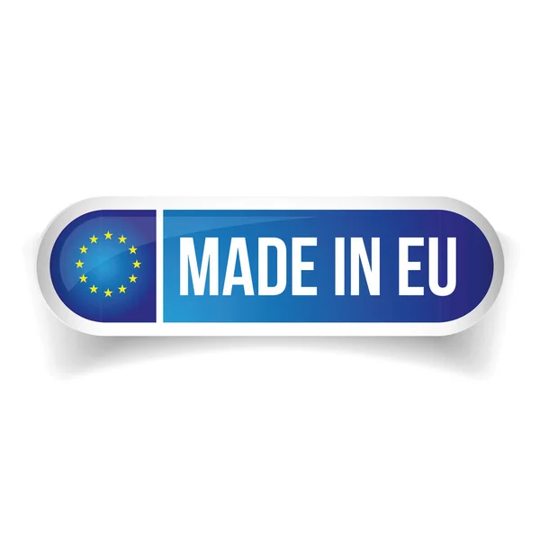 Made in Eu - Unione Europea — Vettoriale Stock