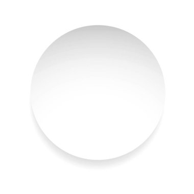 Boş etiket yuvarlak etiket etiket