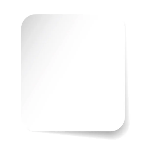 Empty label square sticker tag — Stock Vector