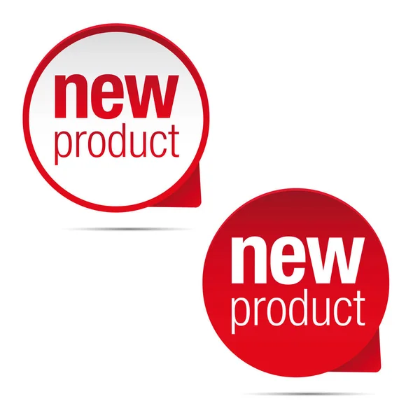 Yeni ürün etiket etiket işareti — Stok Vektör