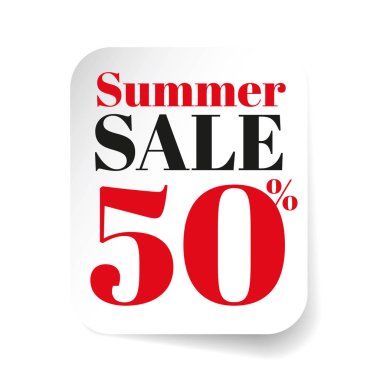 Yaz Satılık etiket etiket