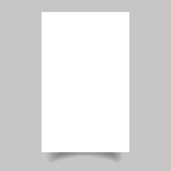 Square Empty Blank label sticker — Stockvektor