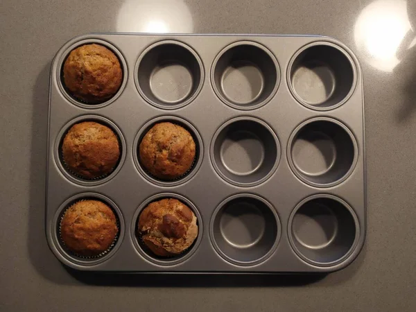 Čerstvý Pečený Muffin Vaně — Stock fotografie