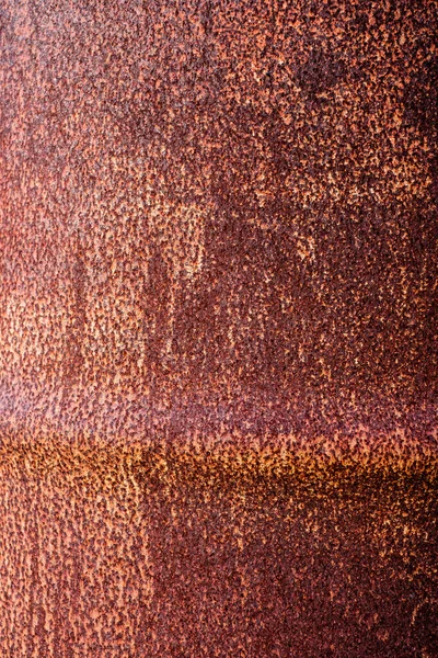 Background Painted Rusty Sheet Iron Barrel Sheet — Stock Photo, Image
