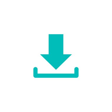 Download vector icon, install symbol. Modern, flat illustration for web site or mobile app isolated on the white background