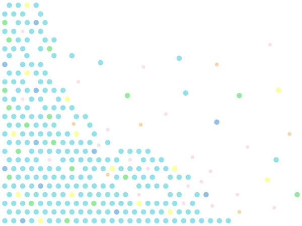 Abstrakte Weiße Illustration Hintergrund Mit Flecken Blasen Einfaches Muster Mit — Stockvektor