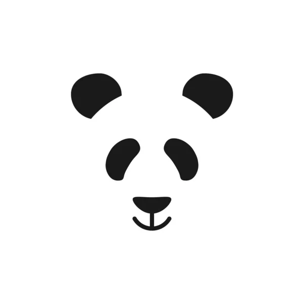 Panda Urso Vetor Ilustração Estoque Isolado Fundo Branco —  Vetores de Stock