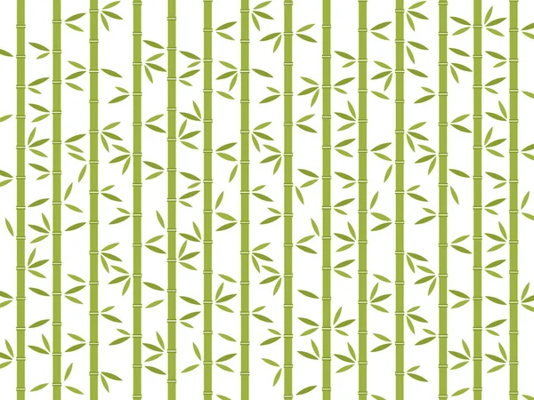 Fondo Con Ilustración Vectores Bambú Verde Tropical Japón China Árboles — Vector de stock