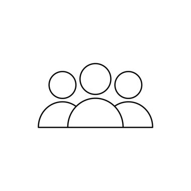 Beyaz arka planda insan simgesi izole edildi. Müşteri hizmetleri desteği. Simge, bakım, müşteri, bakım, hasta, müşteri, yardım, tüketici, dinleyici, hizmet, dahil etme. Gönüllü, hayırsever, bağışçı.