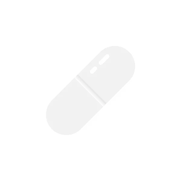 薬のアイコンだ 現実的なカプセルベクトル図は白で隔離された — ストックベクタ