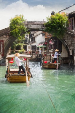 Shanghai Zhujiajiao kasaba 