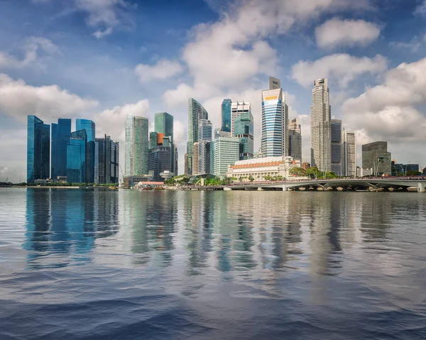 Singapore business center — Stock Photo, Image