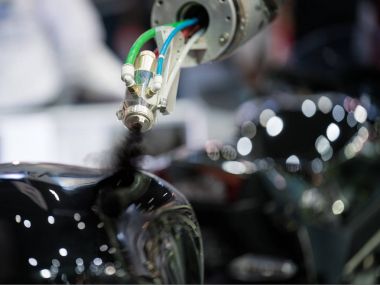 Otomobil boya gövde bölümü için otomatik hava boyama hattı 