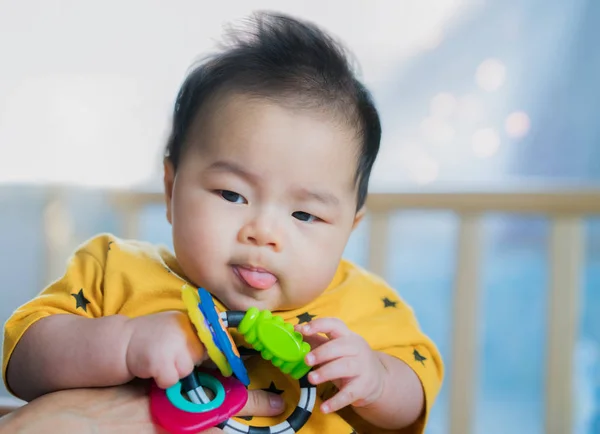 Azjatycki nowo narodzonych dzieci — Zdjęcie stockowe