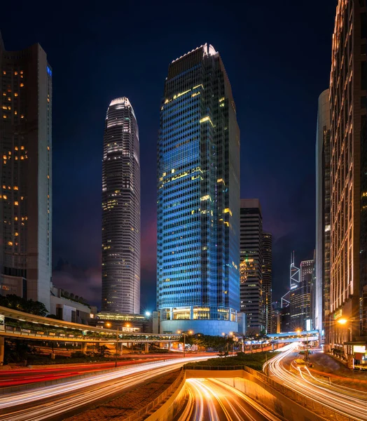 Paisaje urbano del edificio en Hong Kong — Foto de Stock