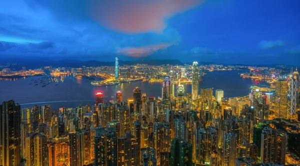 Skyline von Hongkong — Stockfoto