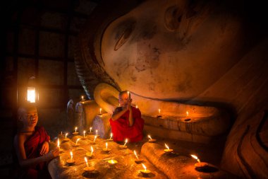Monk Bagan eski şehirde