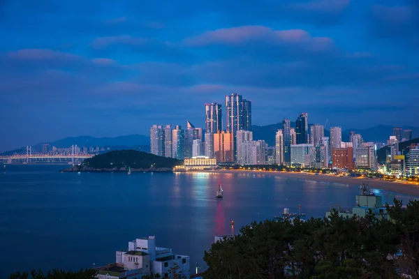 Busan haeundae beach — Stok fotoğraf