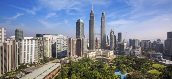 City scape of Kuala lumpur city — Stock Photo, Image