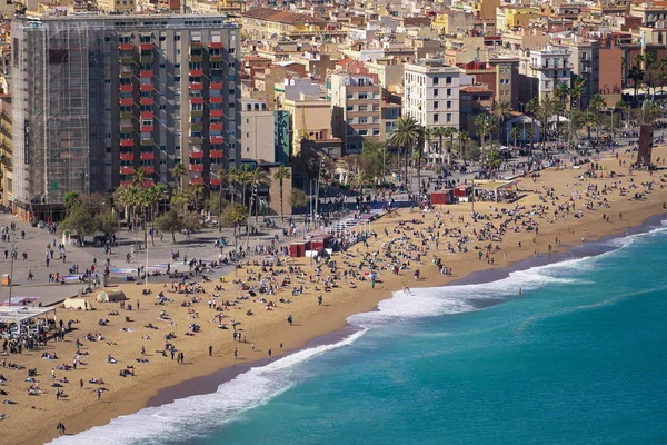 Barceloneta playa —  Fotos de Stock