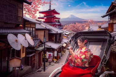 Japonya için seyahat konsepti fotoğrafı
