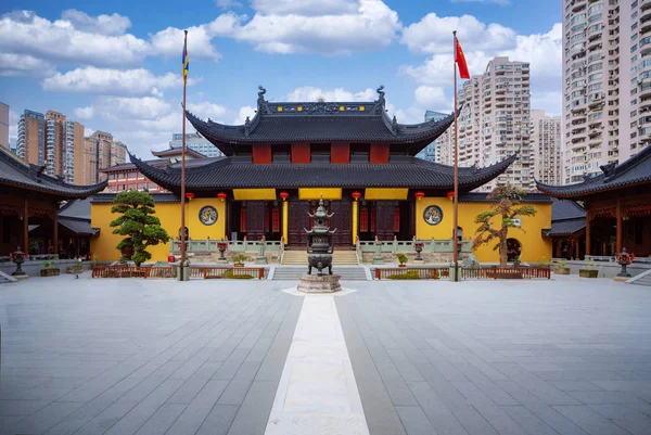 O templo de Buda em Xangai — Fotografia de Stock