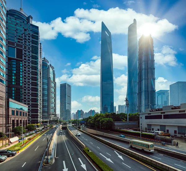 Highway in Shanghai — Stock Photo, Image