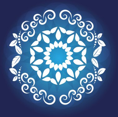 Vintage çerçeveleri ve kaydırma öğelerini