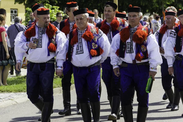 Ride of the King festival, Moravia — Stock Photo, Image