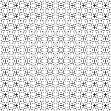 Seamless modeli yuvarlak siyah çizgiler