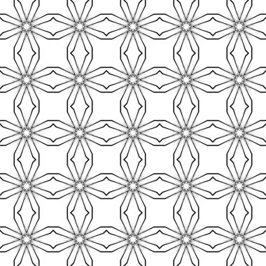 Arka plan. Siyah ve beyaz geometrik seamless modeli