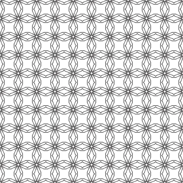 Siyah ve beyaz geometrik seamless modeli, arka plan, vektör.