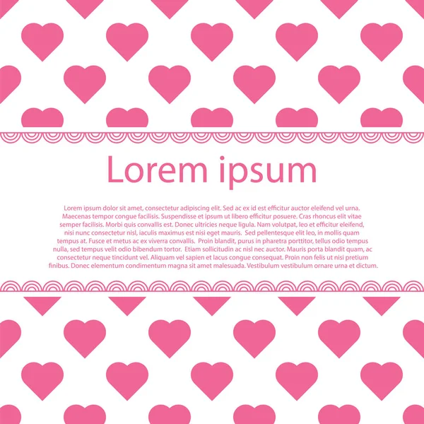 Sevgililer günü poster metin şerit ile. Tipografi.