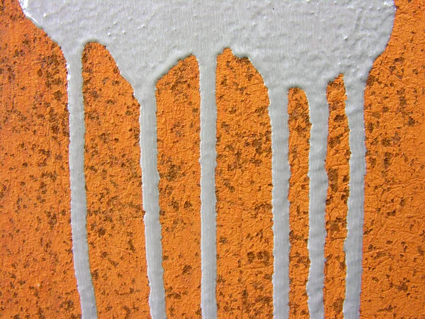 Fugas Pintura Gris Superficie Oxidada —  Fotos de Stock