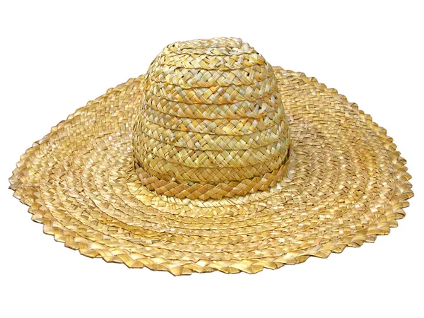 Traditional ukrainian straw hat — Stock Photo, Image