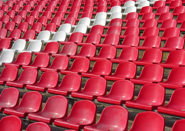 Sitzplätze im Stadion — Stockfoto