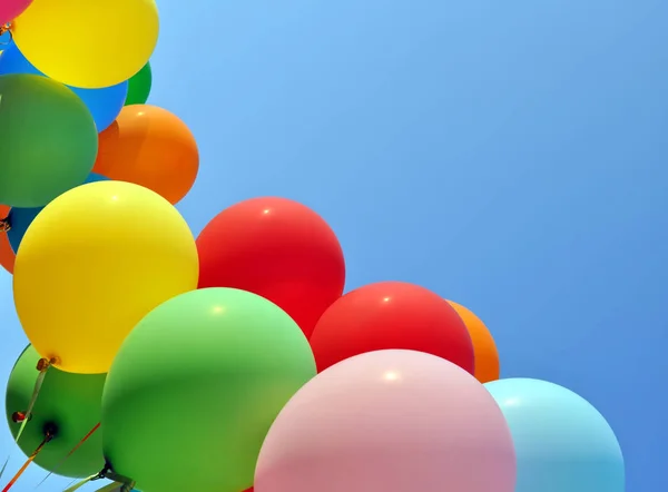 Multicolored balloons — Stock Photo, Image