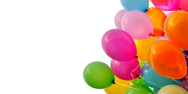 Různobarevné balónky — Stock fotografie