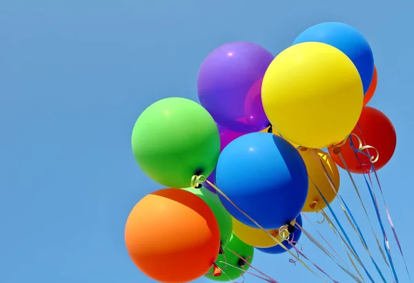 五彩的气球 — 图库照片