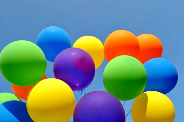 Multicolored balloons — Stock Photo, Image