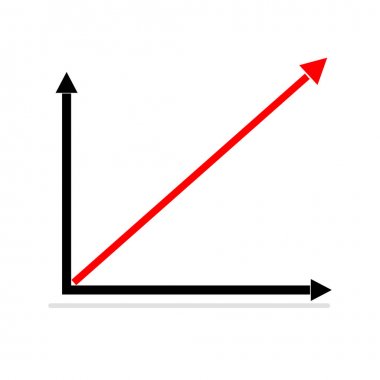 Mütevazı bir grafik yaptığını ne zaman iyi bir şey, siyah, kırmızı, beyaz arka plan, oklar, Web sitesi, logo, kutsal kişilerin resmi, vektör çizim ifade, tutumlu
