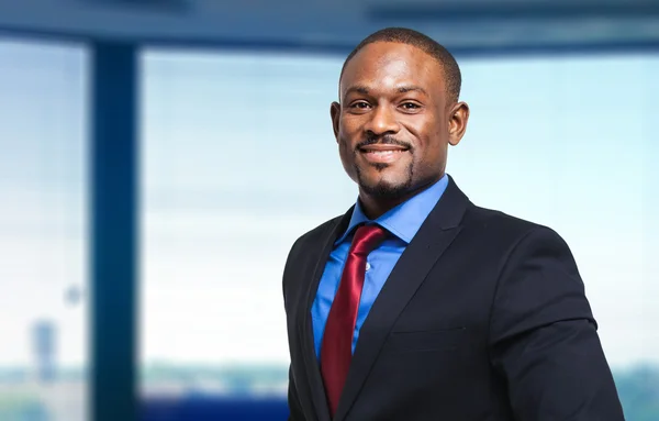 African businessman in office — Stock Photo, Image