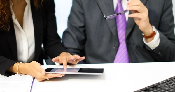 Empresários no trabalho — Fotografia de Stock