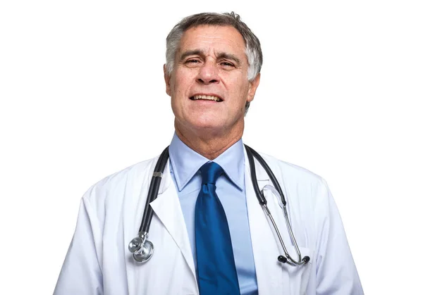 Portrait of a senior doctor — Stock Photo, Image