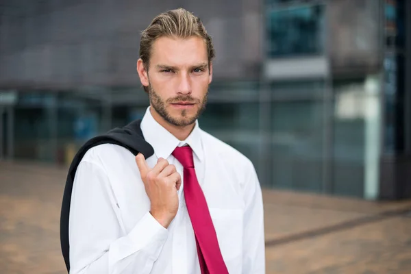 Jovem Empresário Bonitão — Fotografia de Stock