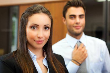 Ofiste iş ortakları 