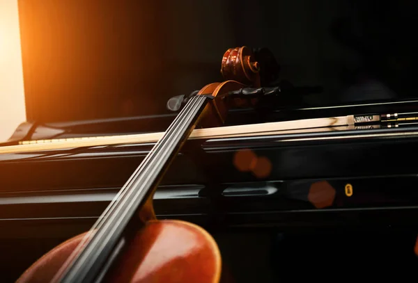 Detalle de los instrumentos musicales — Foto de Stock